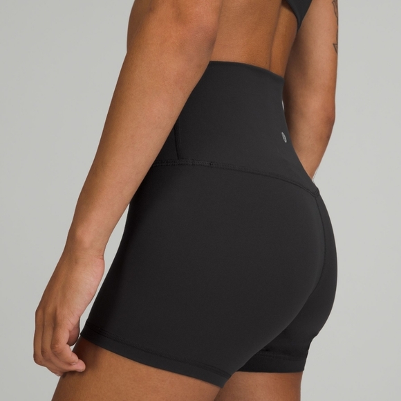 NWT ❤️Lululemon Align HR Short 4" Inseam Black Sizes 2 4 6❤️ - Picture 2 of 16